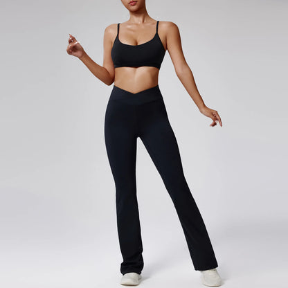 Alaina Flare Leggings & Bra Sets