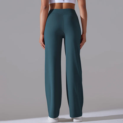 Fern Flare Pocket Wide Leg Leggings