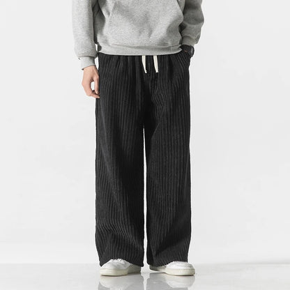 Thread Corduroy Loose Joggers