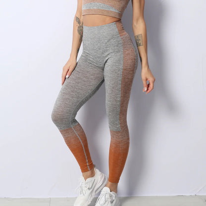 Harmony Seamless Striped Leggings