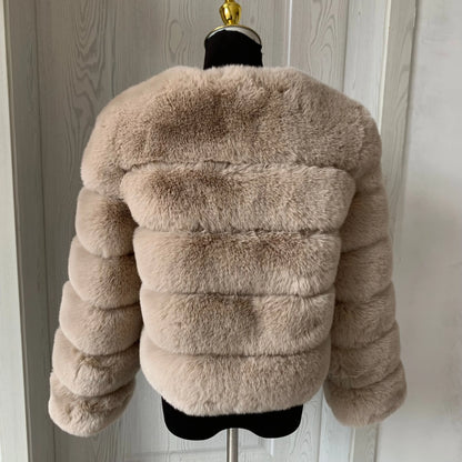 Vogrtcc Cropped Fur Jacket
