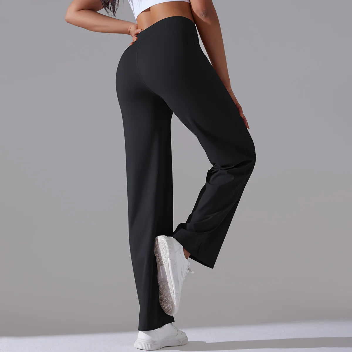 Fern Flare Pocket Wide Leg Leggings