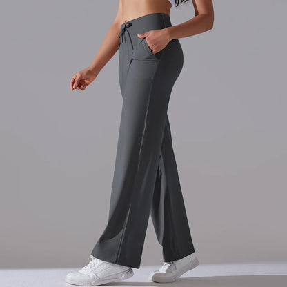 Fern Flare Pocket Wide Leg Leggings