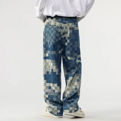 Men's Mosaic Denim Jeans