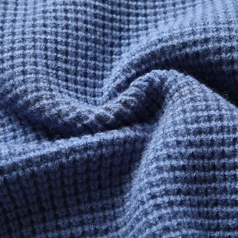 Men's Aurelio Waffle Knit Cardigan