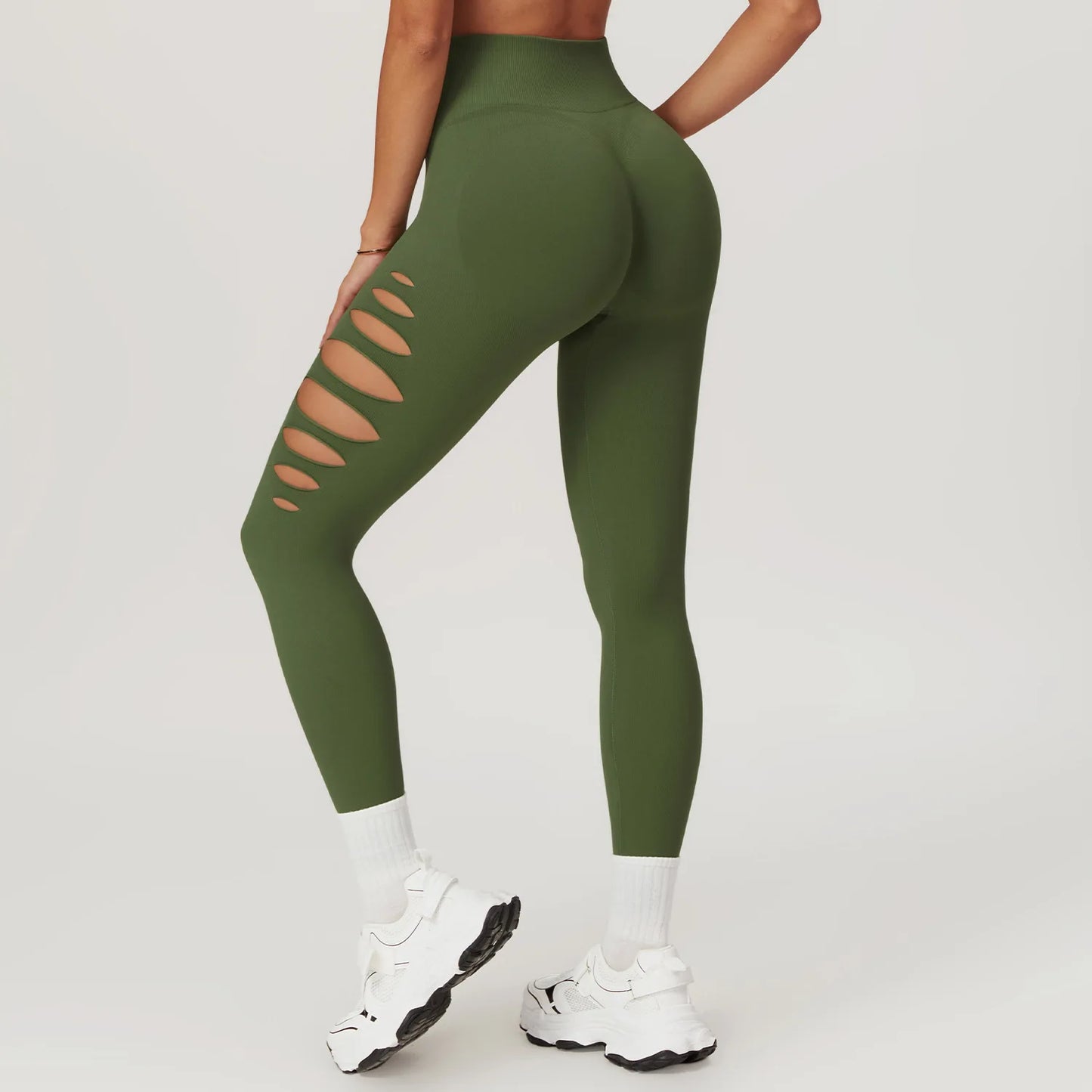 Modern High-Waist Seamless Yoga Leggings