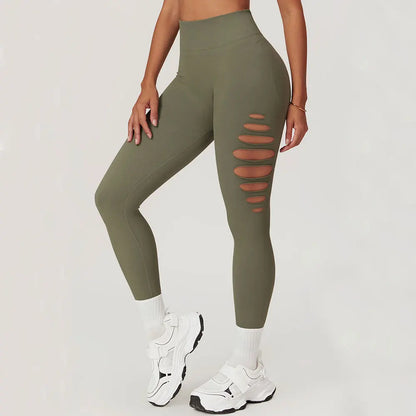 Modern High-Waist Seamless Yoga Leggings