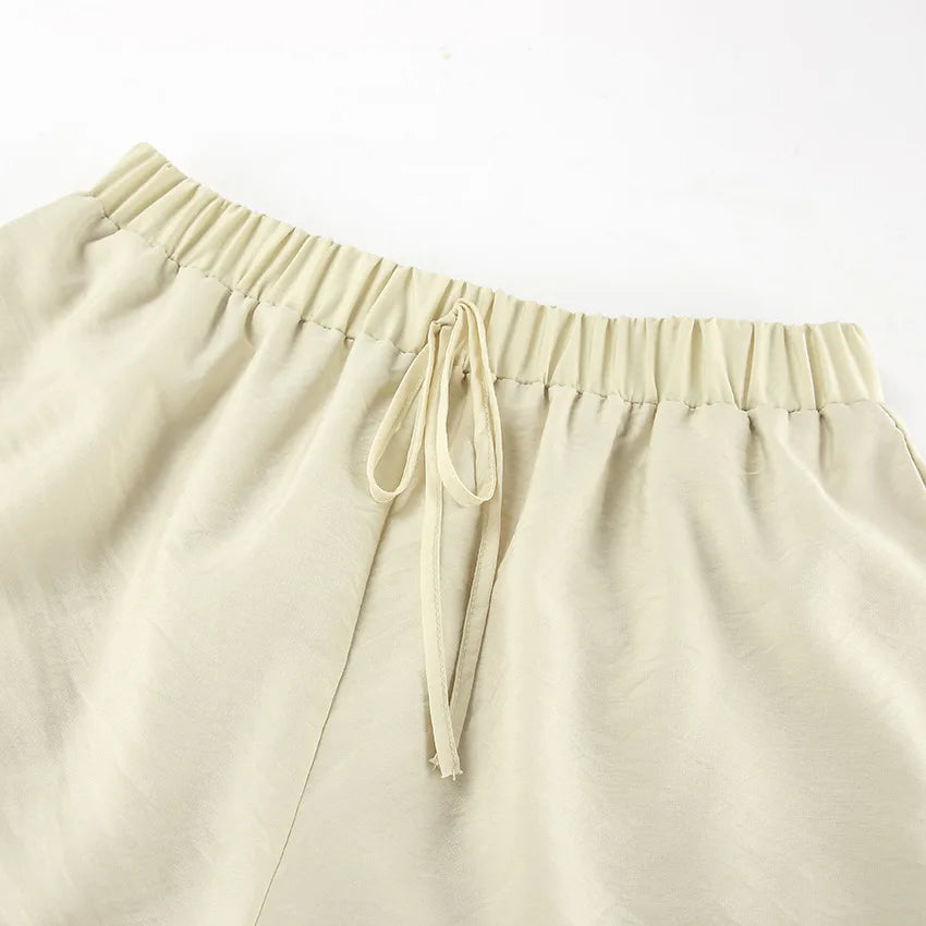 Lilli Casual Loose Top And Shorts Set