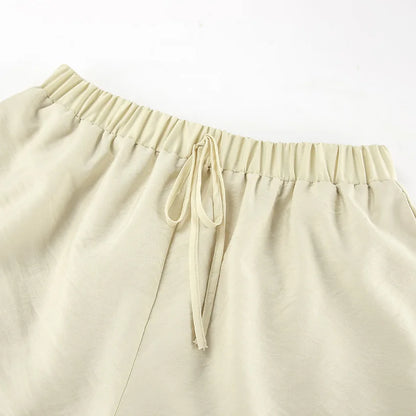 Lilli Casual Loose Top And Shorts Set