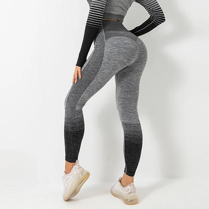 Harmony Seamless Striped Leggings