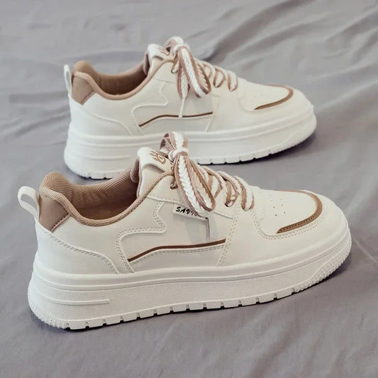 ChunkyChic White Sneakers