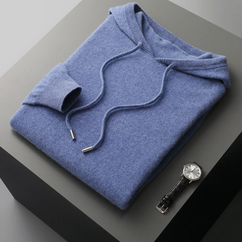 Matteo Merino Wool Hoodie