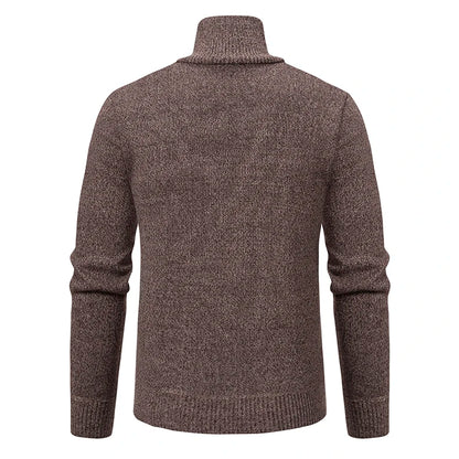 Beyond Luxury Zipper Cardigan Sweater
