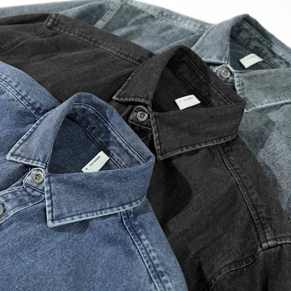 Florence Loose Sleeve Denim Shirt