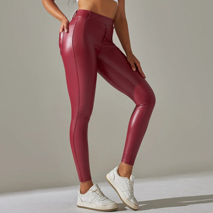 Kenna Vegan Leather Leggings