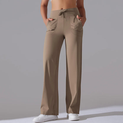 Fern Flare Pocket Wide Leg Leggings