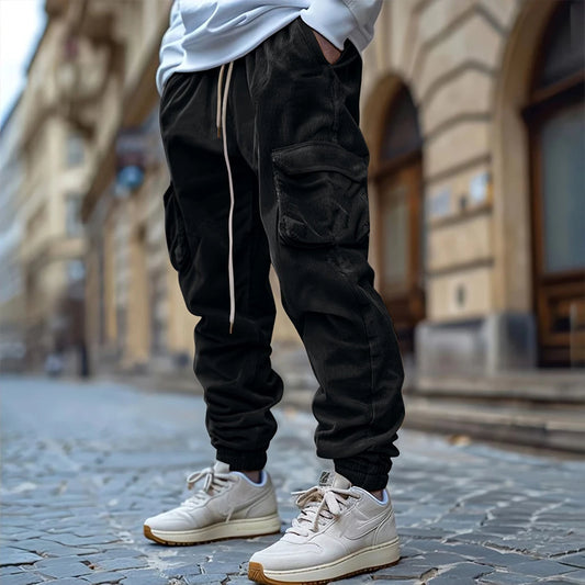 Men's Corduroy Loose Joggers