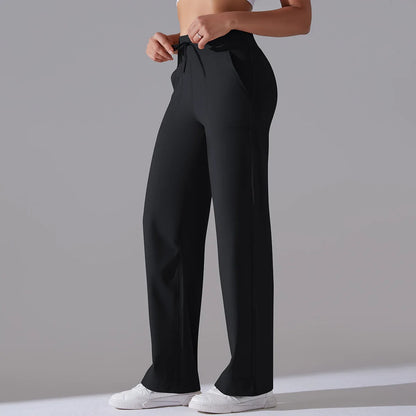 Fern Flare Pocket Wide Leg Leggings