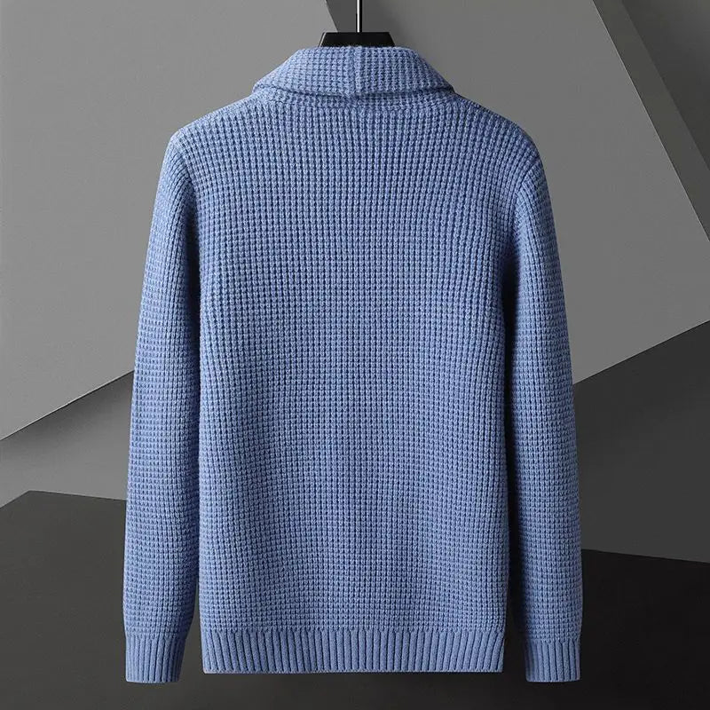 Men's Aurelio Waffle Knit Cardigan