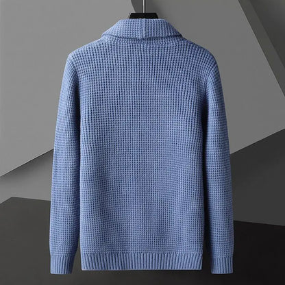 Men's Aurelio Waffle Knit Cardigan