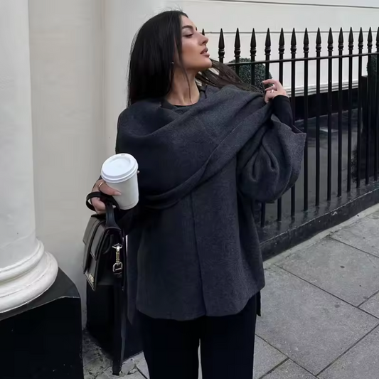 Women's Asymmetric Casual Long Sleeve Jackets
