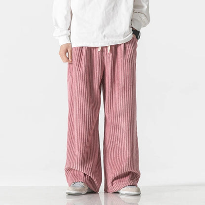 Thread Corduroy Loose Joggers