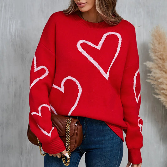 Lover's Lane Dropped Shoulder Sweater