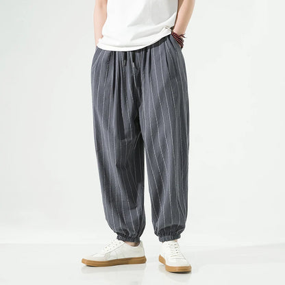 Susano Striped Bagg Joggers
