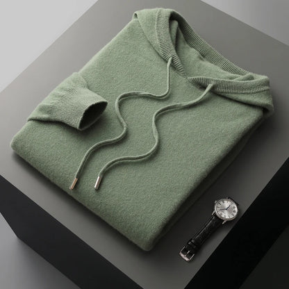 Matteo Merino Wool Hoodie