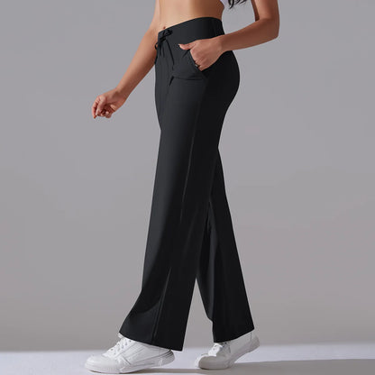 Fern Flare Pocket Wide Leg Leggings
