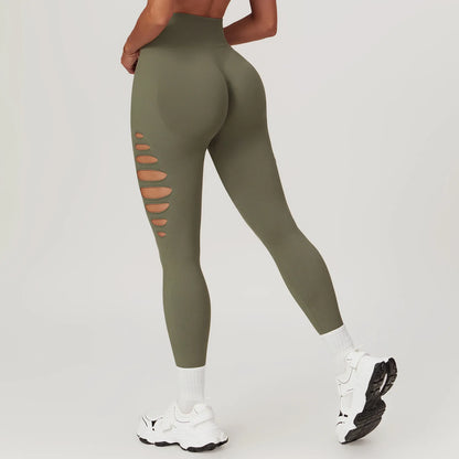 Modern High-Waist Seamless Yoga Leggings