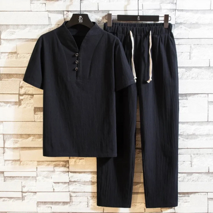 Austin™ 100% Premium Cotton Shirt & Trousers Set