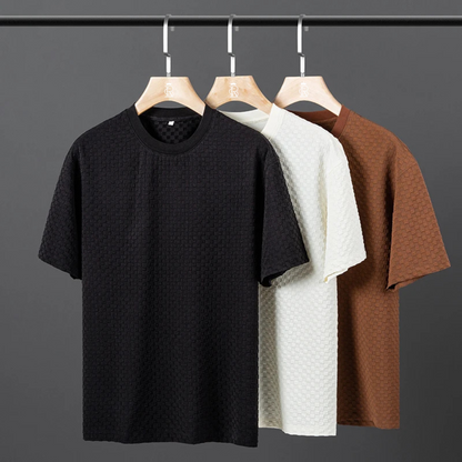 Men's Short Luxury Knit Suit Set