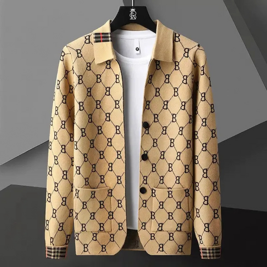 Luciano Luxury Knit Blazer