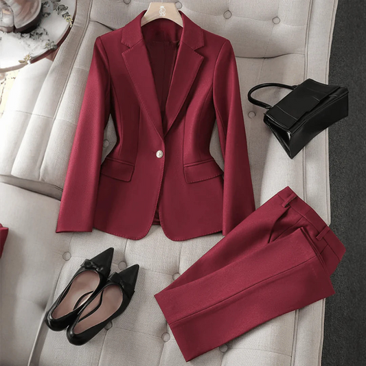 Women's Vogue Verde Blazer Set