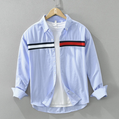 Men's Cotton Long Sleeve Shirt