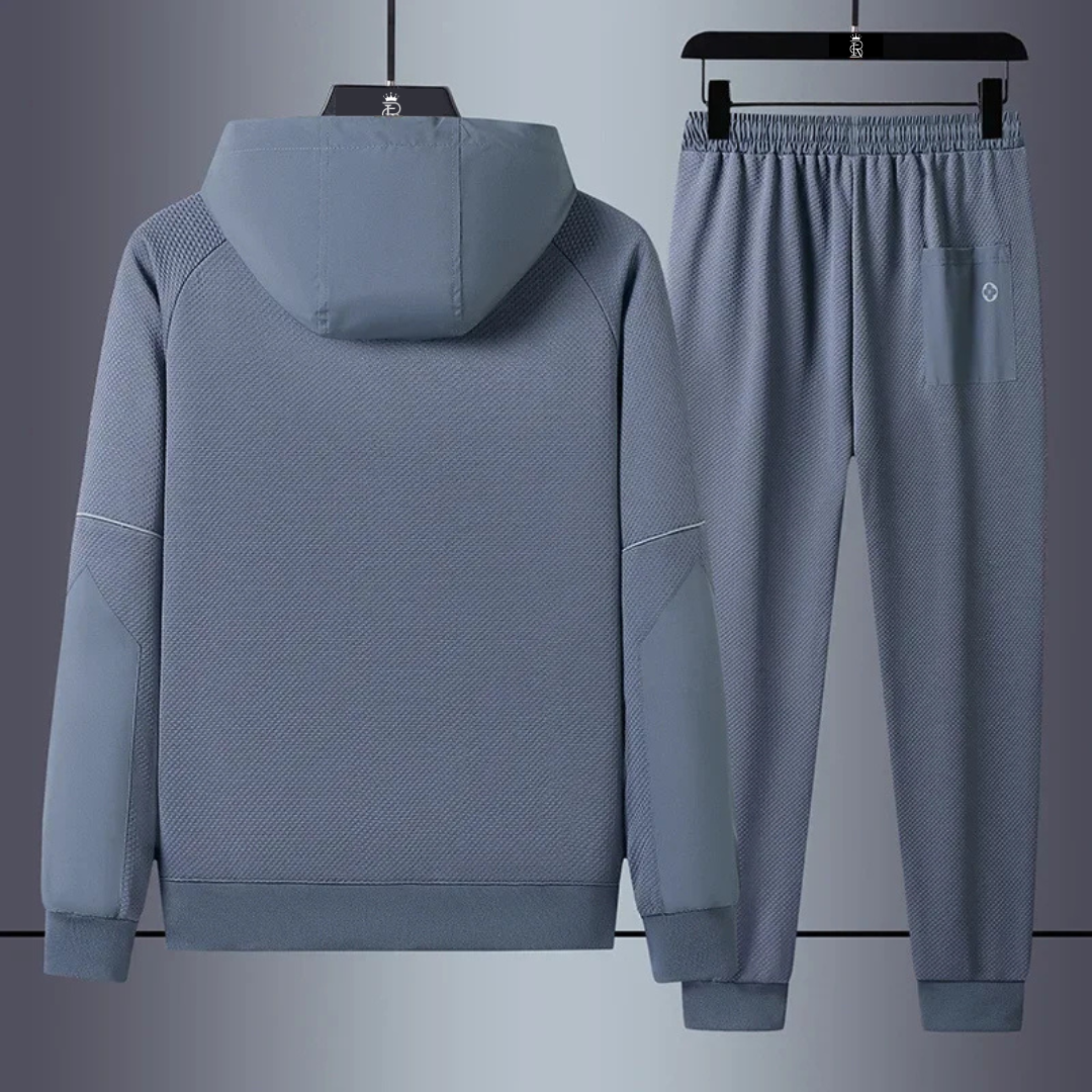Men's Zipper Tracksuit Set