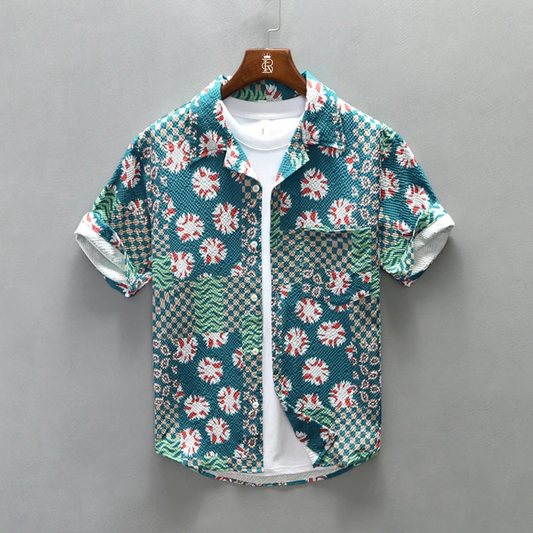 Verona Digital Printing Short Sleeve Shirt