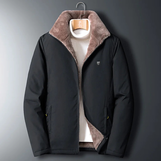 Men's Classic Lined Thick Warm Jacket