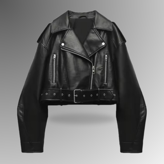 Women's Winter Faux Leather Jacket