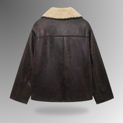Women's Double Faced Leather Jacket