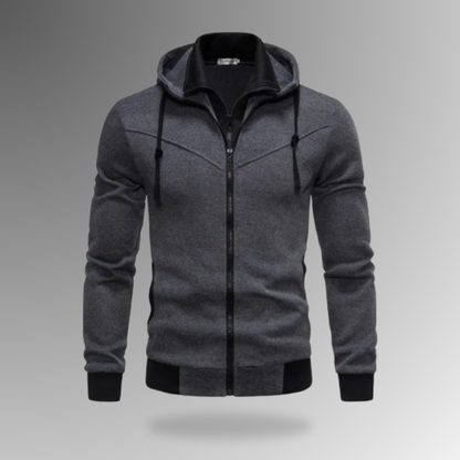 Vince Hooded Fleece Jacket