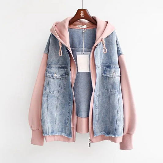 Mila Denim Hoodie