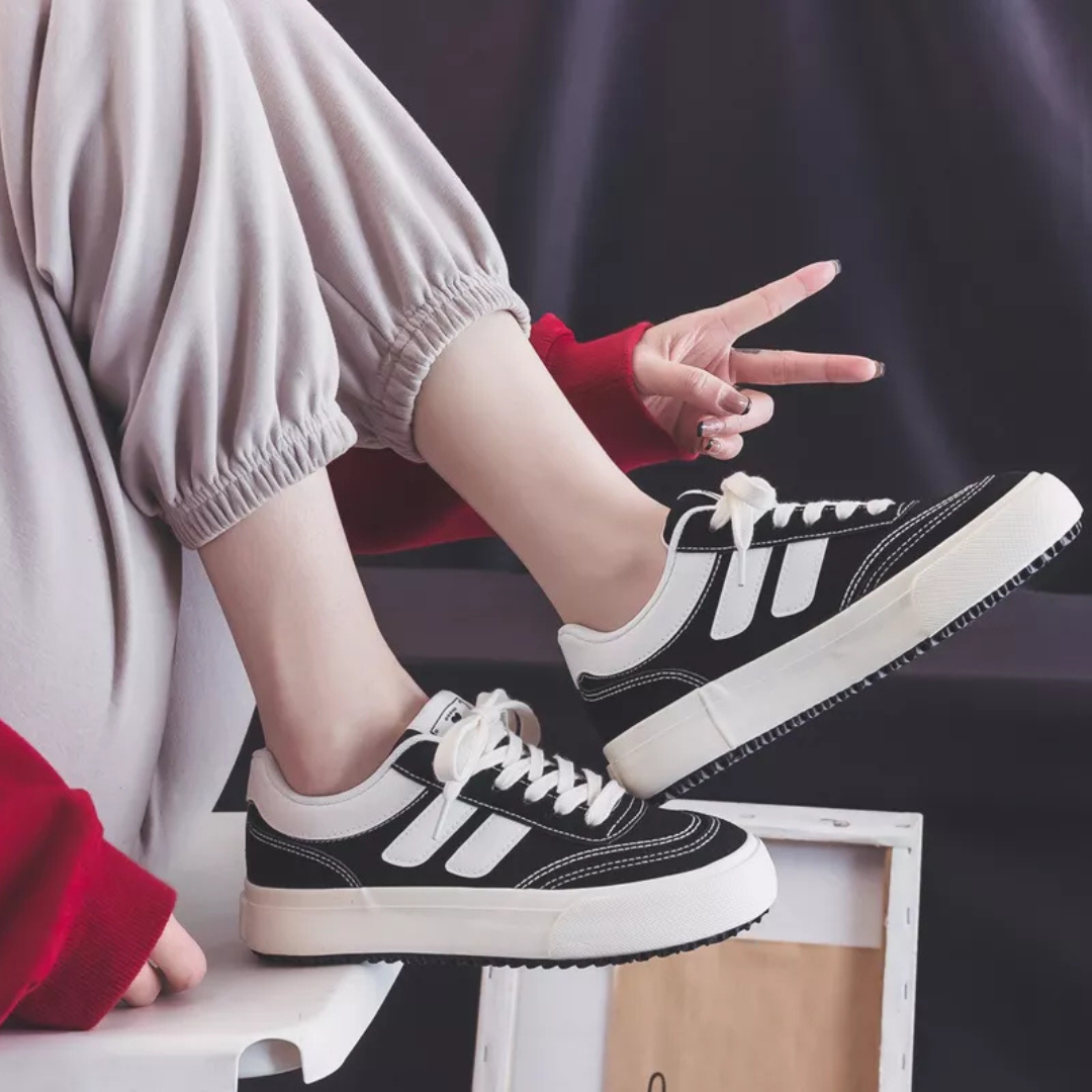 Women's Soft Thick Canvas Sneakers