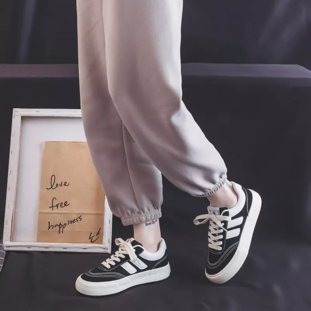Women's Soft Thick Canvas Sneakers