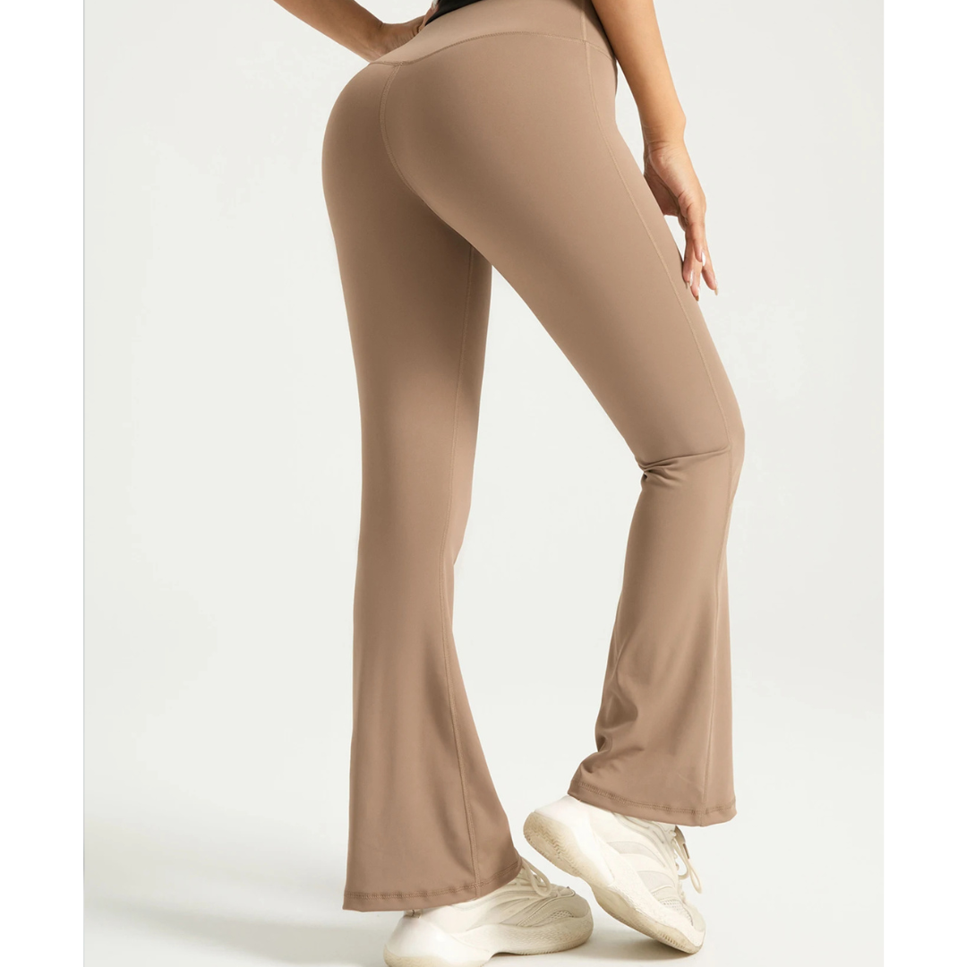 Air Soft & Stylish Ultra High-Rise Curvy Flare Leggings