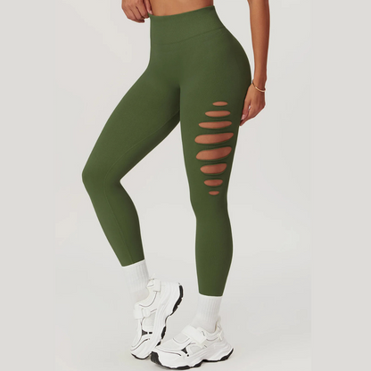 Modern High-Waist Seamless Yoga Leggings