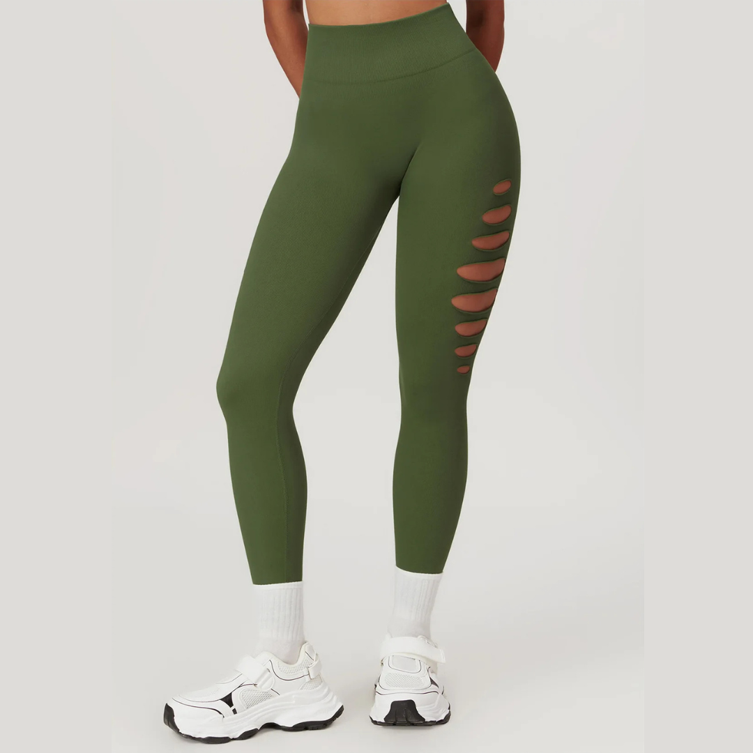 Modern High-Waist Seamless Yoga Leggings