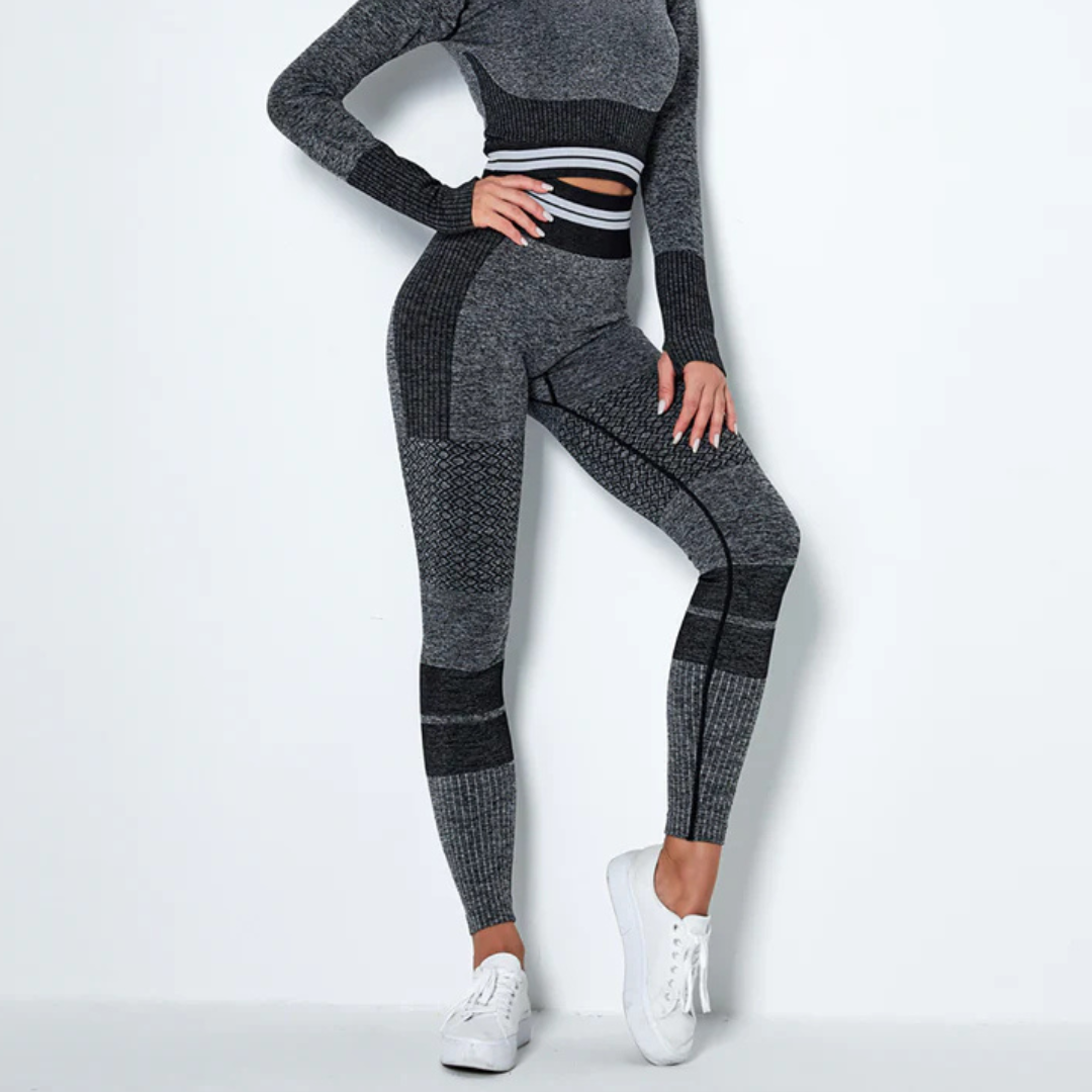 Imperia Seamless Striped Leggings