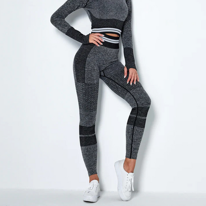 Imperia Seamless Striped Leggings